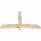 Ekena Millwork Bellingham Rough Sawn Timber Gable Bracket, Douglas Fir, 84"W x 49"H x 6"D x 6"F, 14/12 Pitch GBW084X49X0606BEL00RDF - alternate 2